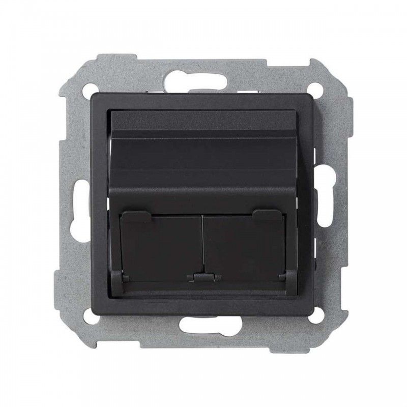 Adaptador universal 2 conectores Simon 82 cava...