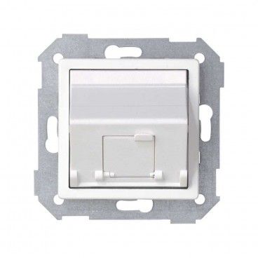 Adaptador universal 1 conector Simon 82 branco SIMON 82578-30