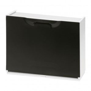 Harz Schuhregal 51x17x41cm. Schwarz 21030375