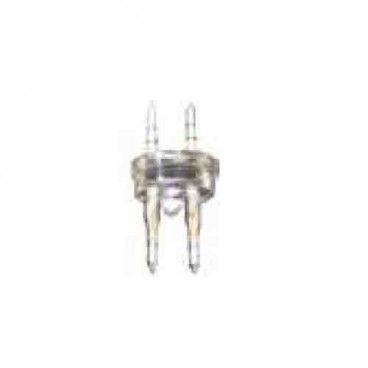 Conector Tuyau flexilux/flexiled 13mm 2 vias "pointe-pointe" 