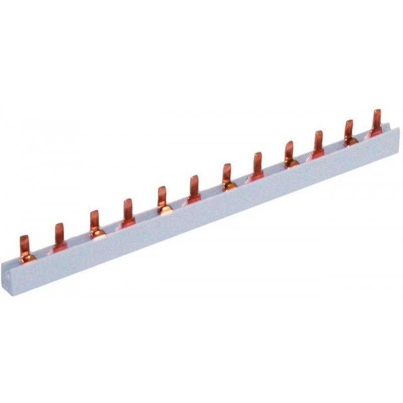 Peine tetrapolar 14x4 módulos sección 10mm2 63A longitud 1m SOLERA P4P100010