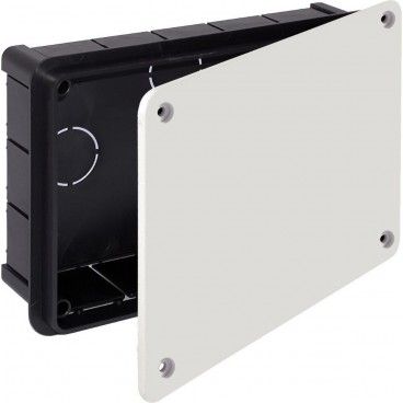 Caja 200x130x60 tapa blanco con tornillos SOLERA 314