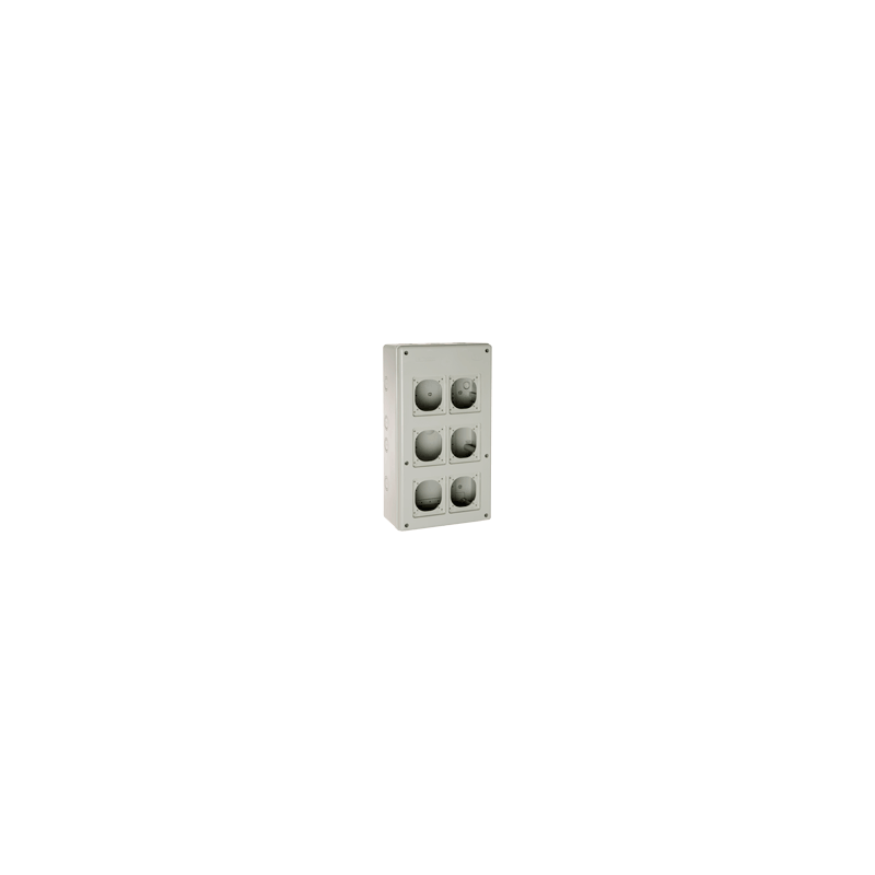 Caja estanca para conexion INDUBOX pared lateral pretroquelado SOLERA 820PV6