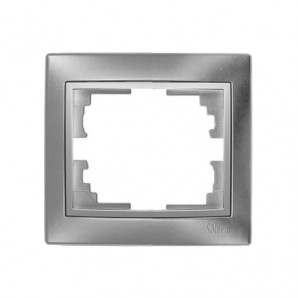 Marco 1 elemento plata 83x81x10mm SOLERA ERP71AU