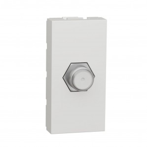 Toma TV/SAT tipo-F 1 modulo polar SCHNEIDER NU346818
