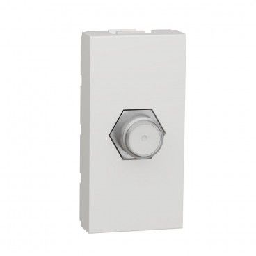 Toma TV/SAT tipo-F 1 modulo polar SCHNEIDER NU346818