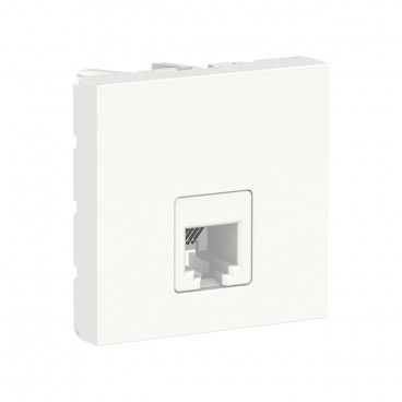 Toma teléfono RJ12 2 módulos polar SCHNEIDER NU349718