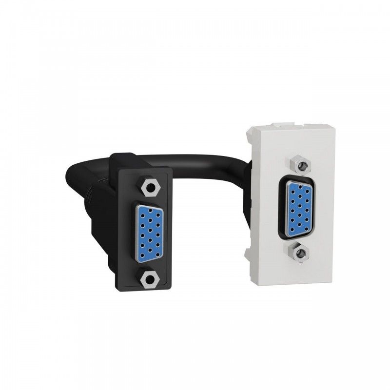 Soquete VGA 1 módulo polar SCHNEIDER NU343218