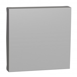 Tecla 2 módulos aluminio SCHNEIDER NU920030