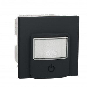 Sensor movimiento con interruptor 10A antracita SCHNEIDER NU352554