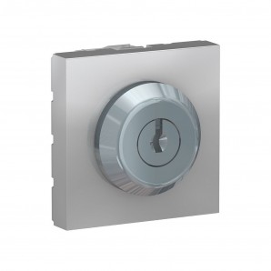 Pulsador de llave 3 posiciones aluminio SCHNEIDER NU373130