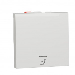 Pulsador 2 módulos timbre LED localización polar SCHNEIDER NU320618CN
