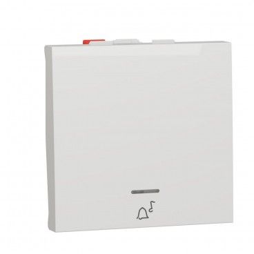 Pulsador 2 módulos timbre LED localización polar SCHNEIDER NU320618CN