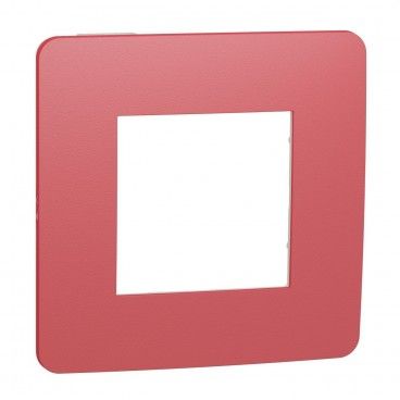 Moldura 1 elemento STUDIO vermelho branco SCHNEIDER NU280213
