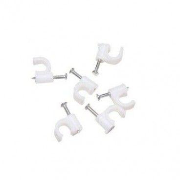 Pacote de grampos para cabo redondo 8 mm 100 unidades GSC 0301302