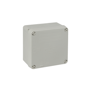 Scatola impermeabile cieca 100x100x55 PG16 SOLERA 815