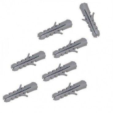 Plugue de expansão de nylon 6mm cinza (100 unidades) GSC 0301305
