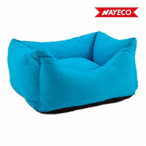 Cuna cuadrada azul 76x60x21cm nayeco
