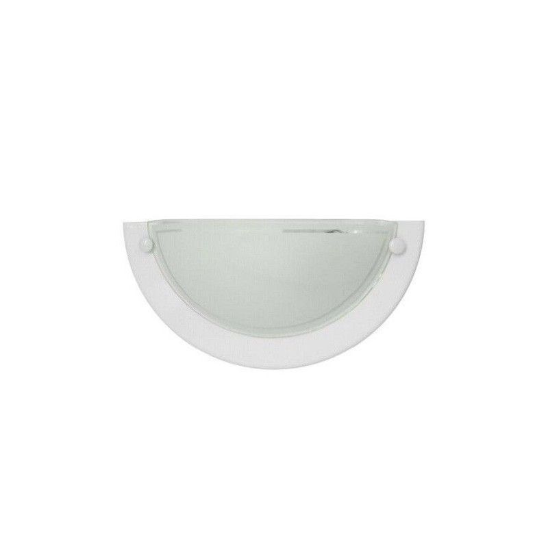 Aplique de pared media luna LED blanco 1xE27 GSC 0701937