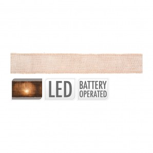 Guirlanda de arco com 20 LEDs alimentados por bateria 2m...