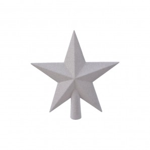 Estrella blanca para arbol de navidad