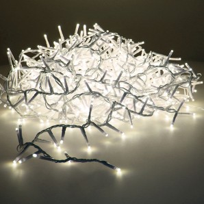 Guirlanda LED Compacta Luz Quente Piscando 500 LEDs 16m