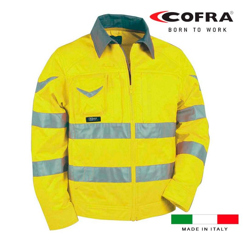 Aviso Jaqueta Cofra Tamanho 54