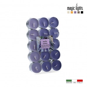 Pacote de 30 velas com aroma de lavanda luzes mágicas de...