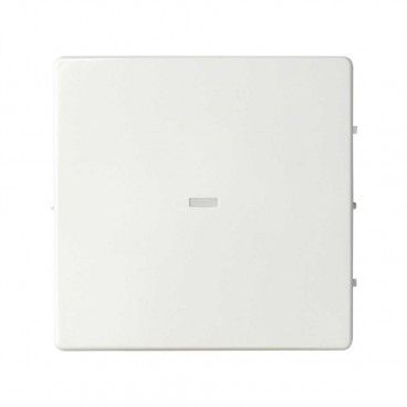 Tecla individual mecanismos Serie 75 con visor blanco mate SIMON 8200111-090