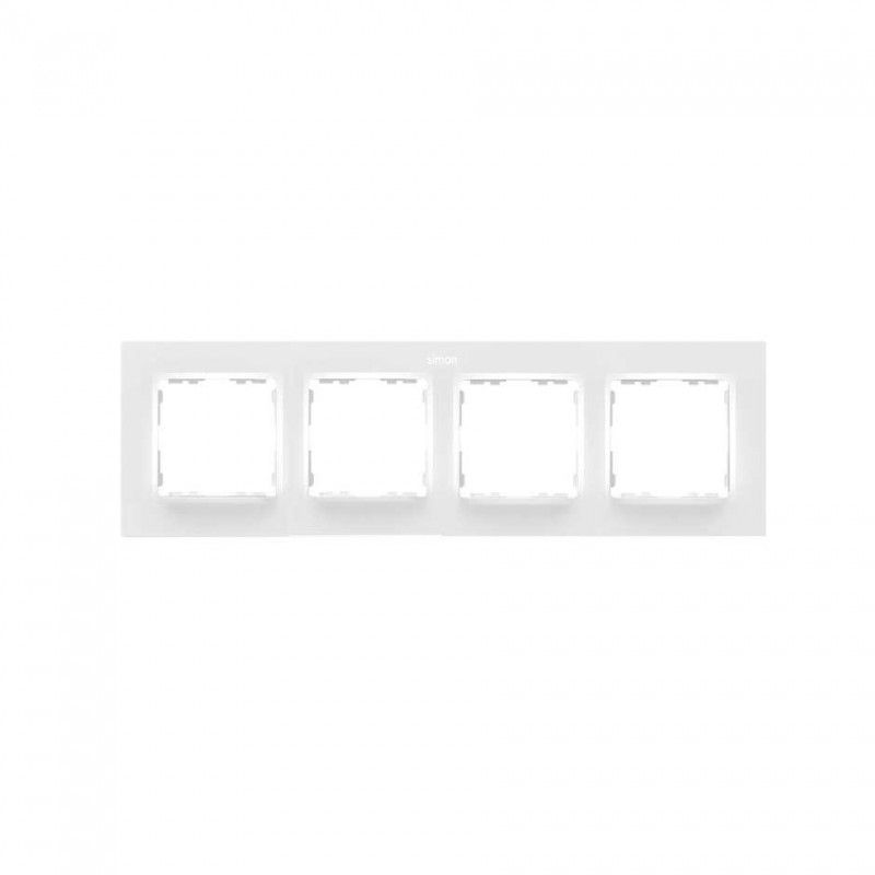 Conceito Simon 82 | Moldura 4 elementos branco...