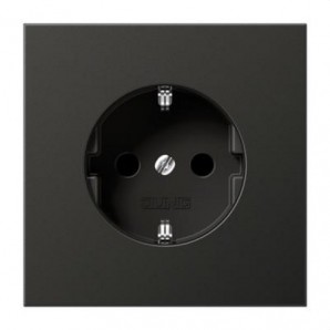 Base de tomada Schuko 16A 250V antracite JUNG AL1521KIAN