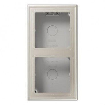 Caja superfície doble 152x81x47mm acero JUNG ES2582A-L