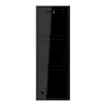 Caja superfície triple 223x81x47mm negro JUNG LS583ASW