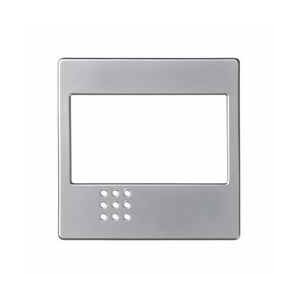 Tapa regulador infrarrojos Aluminio mate Simon 82080-33