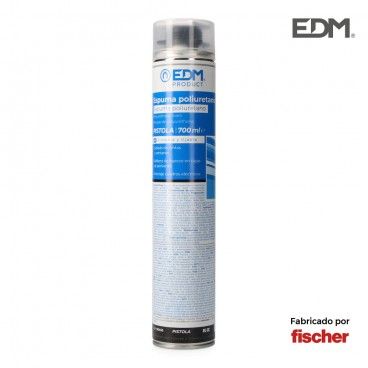 Espuma poliuretano pistola 750 ml edm