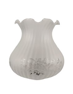 Tulipa de cristal Cristina mate LTDE 92-X boca 5cm LTDE 92-X