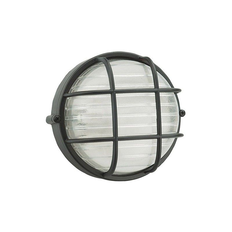 Teto Industrial IP54 Redondo Preto
