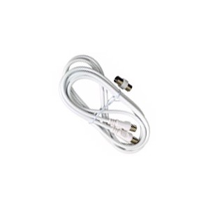 Conector macho/macho de vídeo de TV de 2 metros com adaptador macho/fêmea