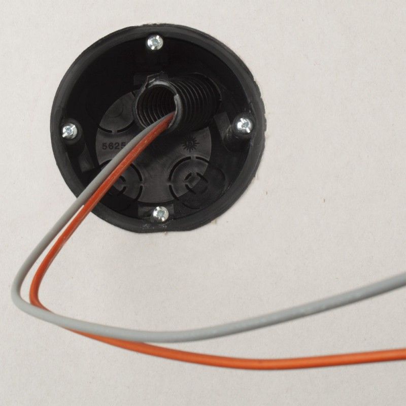 Caja Empotrar Tabique Hueco sin tapa ø68x46 mm. AFT 19030720