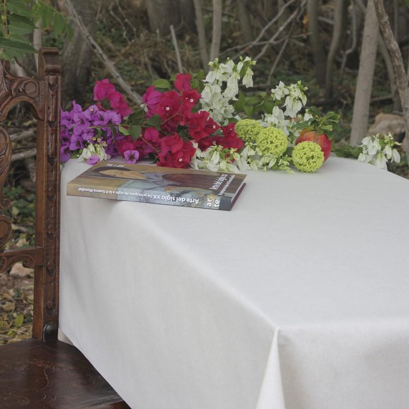 Mantel Antimanchas Textil Unita Beige Rollo 1,4 x 25 metros. AFT 05542070