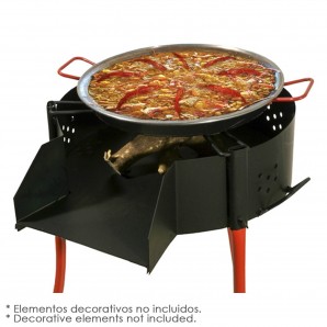 Barbacoa Rustica Multiusos Ø 50 cm. Valida Para Carbon, Leña y Paelleros. AFT 05021150 2