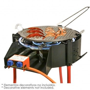Barbacoa Rustica Multiusos Ø 50 cm. Valida Para Carbon, Leña y Paelleros. AFT 05021150