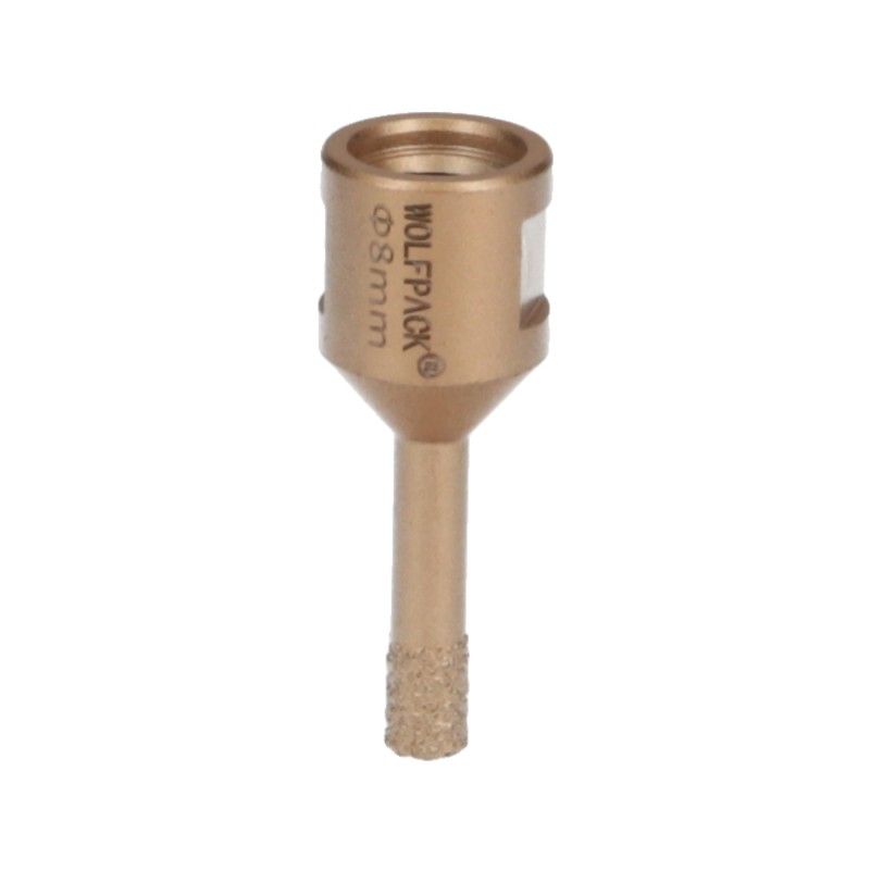 Coroa de diamante M14 Ø 8 mm. Corte Seco