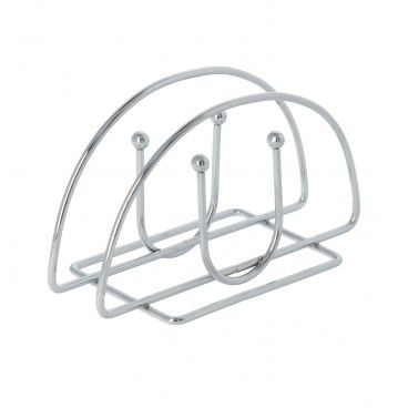 Servilletero Mesa,  Acero Cromado Forma Semicircular Vertical AFT 05422010