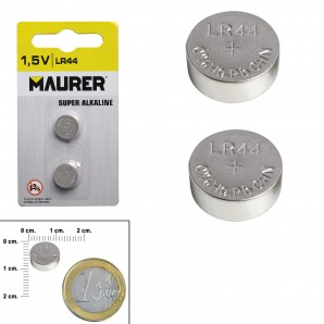 Pila Boton Alcalina LR44 (2 piezas) AFT 19040250 2