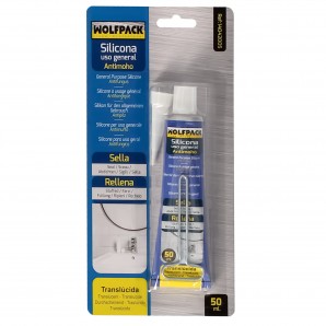 Tubo de silicone ácido 50 cc. Transparente 2