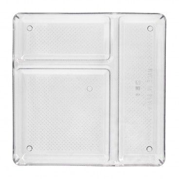Organizador de Plastico Para Cajones "System Nº1"  23x23x5 cm. AFT 05071202