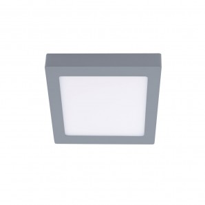 DOWNLIGHT LED NOVO PLUS SUPERFICIE CUADRADO GRIS (6W)