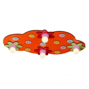 Plafon infantil laranja BLOOM CR 24-002-04-141