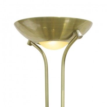 Lámpara de pie LED Lampa cuero